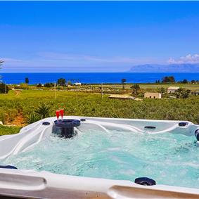 3 bedroom villa with pool, Scopello, sleeps 6